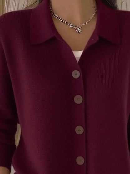 AVI - Strickpullover mit Knöpfen