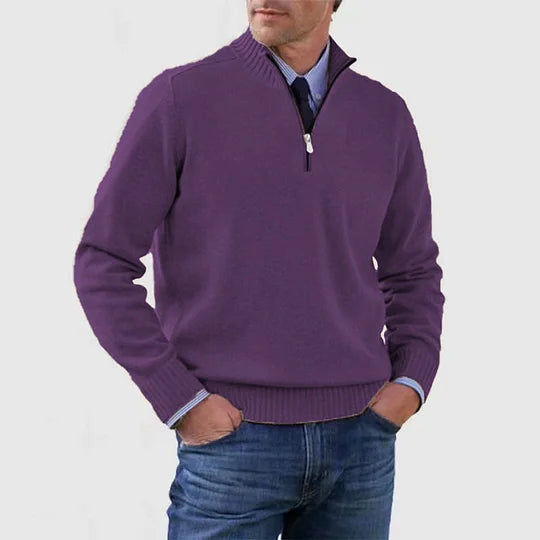 DERRICK™|PULLOVER MIT HALBEN REISSVERSCHLUSS