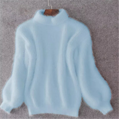 Jessica | Eleganter Pullover mit hohem Kragen