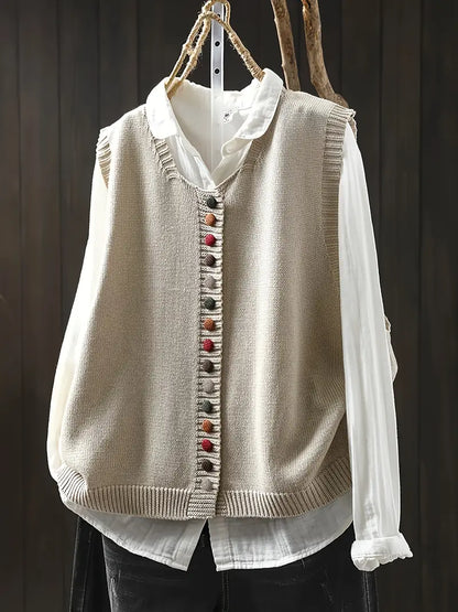 Gaelle | Elegante lässige Strickweste