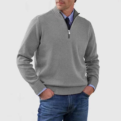 DERRICK™|PULLOVER MIT HALBEN REISSVERSCHLUSS