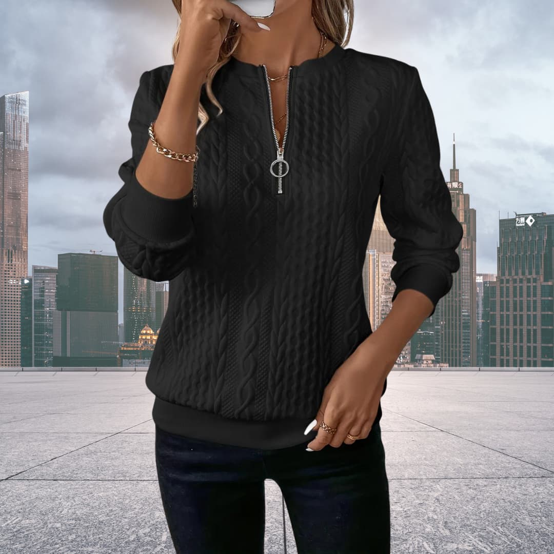 FLORENCE - Eleganter stilvoller Strickpullover