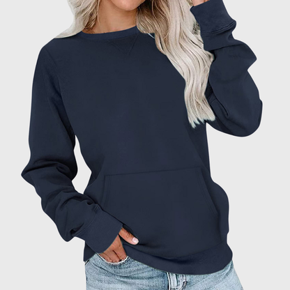 Giulia | Weicher Pullover mit Tasche