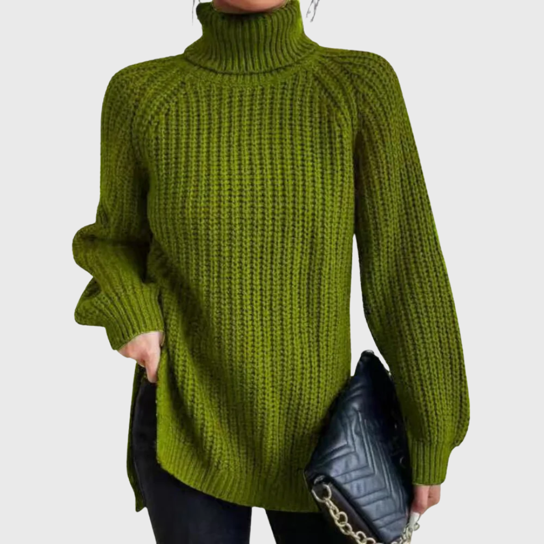 Mara | Pullover mit Stehkragen