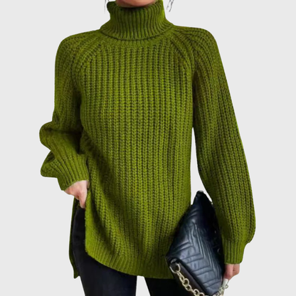 Mara | Pullover mit Stehkragen