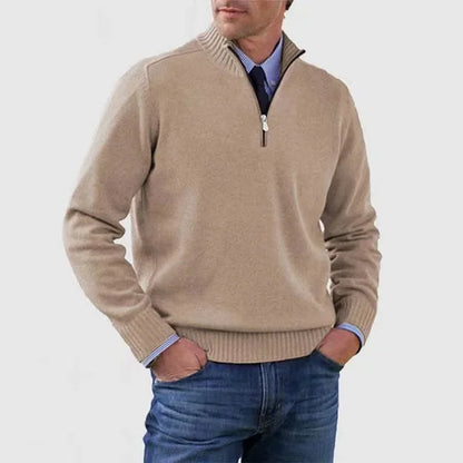 DERRICK™|PULLOVER MIT HALBEN REISSVERSCHLUSS