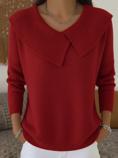 Lucia | Warme Strickjacke mit weichem Kragen