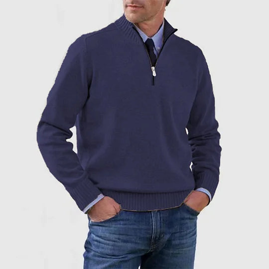 DERRICK™|PULLOVER MIT HALBEN REISSVERSCHLUSS