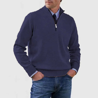 DERRICK™|PULLOVER MIT HALBEN REISSVERSCHLUSS