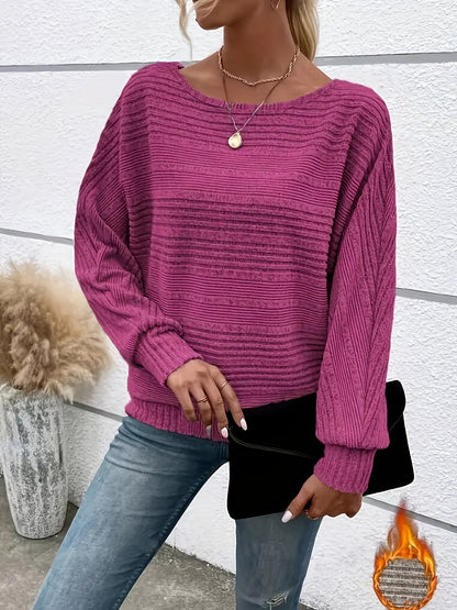 Marie – Lockerer Strickpullover