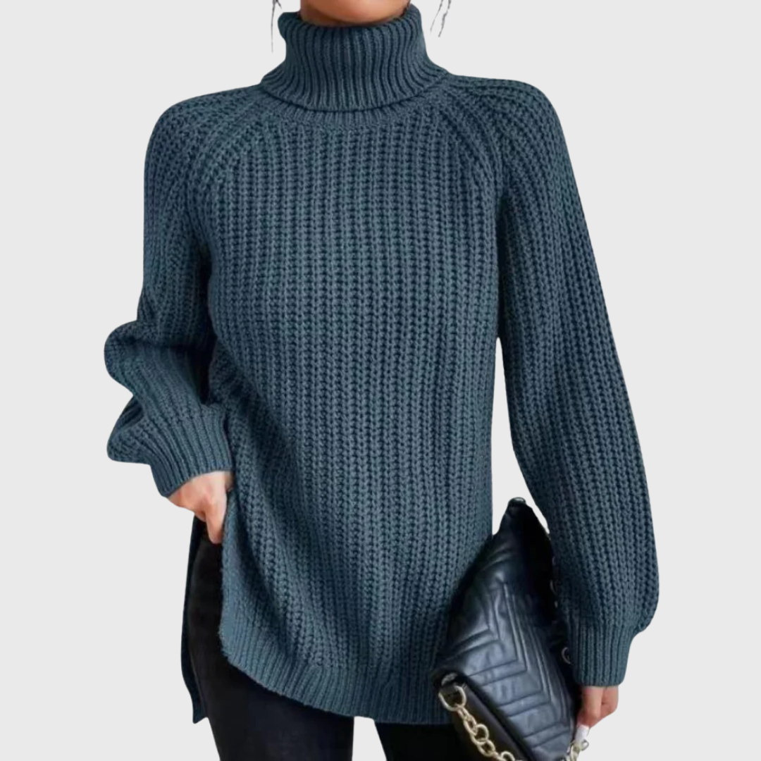 Mara | Pullover mit Stehkragen