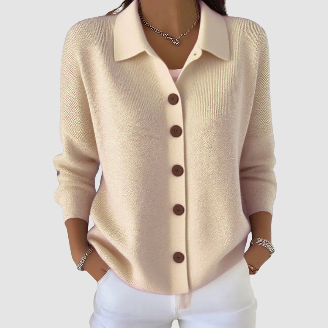 Joanna | Strickjacke mit Knöpfen