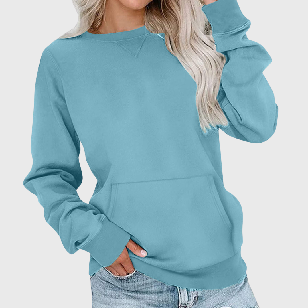 Giulia | Weicher Pullover mit Tasche