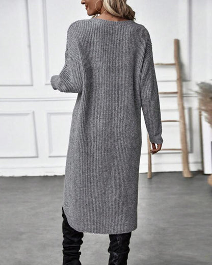Brigit | Eleganter langer Pullover