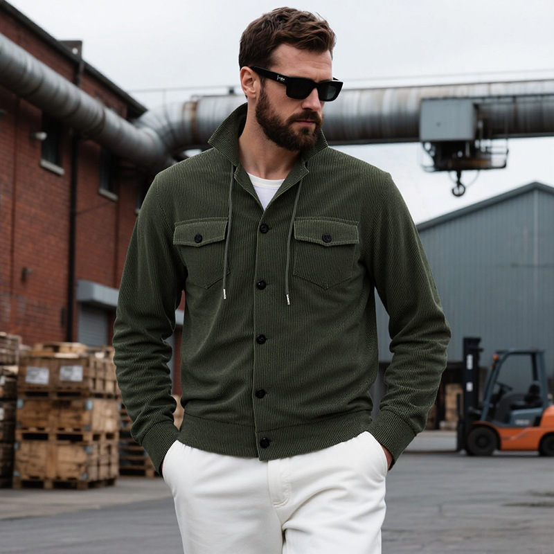 Bruno™ | Cordjacke mit Knöpfen