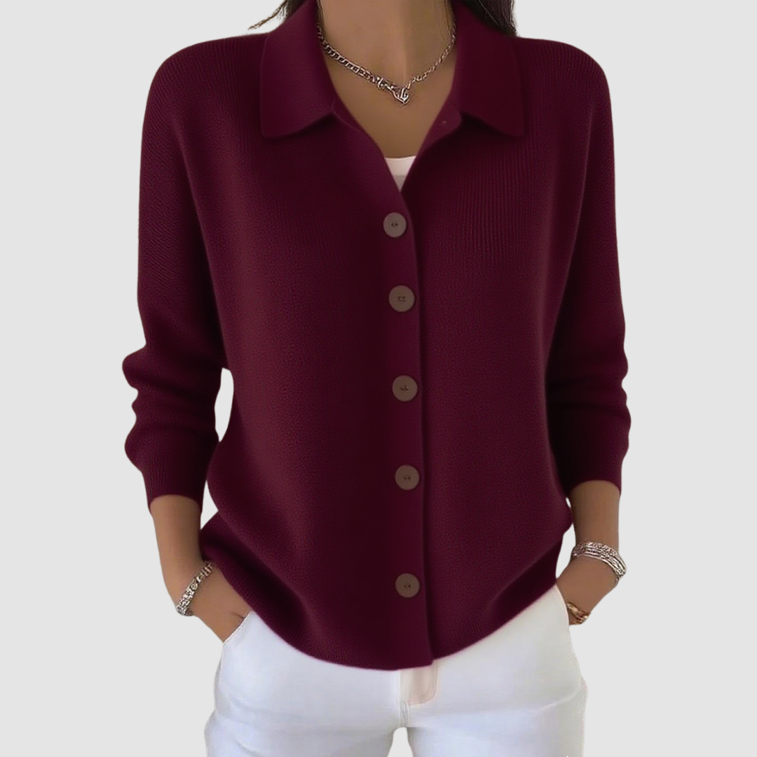 Joanna | Strickjacke mit Knöpfen