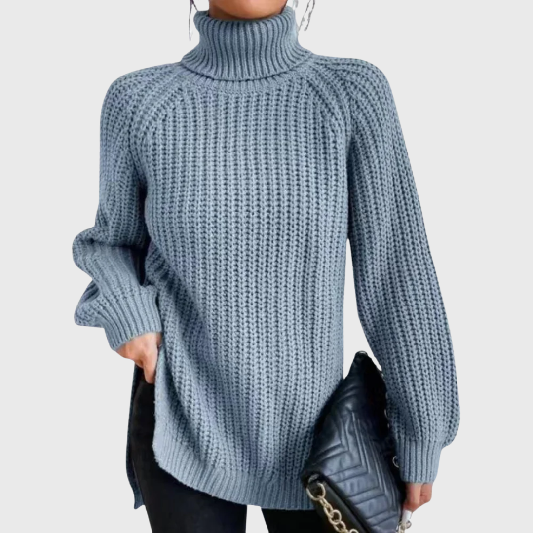Mara | Pullover mit Stehkragen