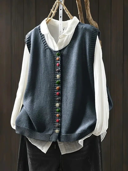 Gaelle | Elegante lässige Strickweste