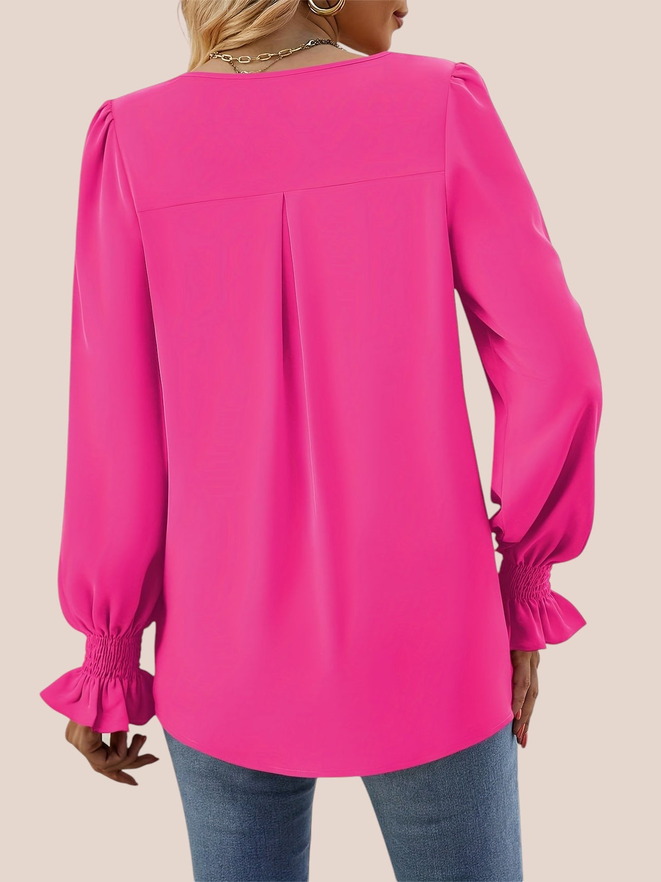Mira | Elegante Bluse mit V-Ausschnitt