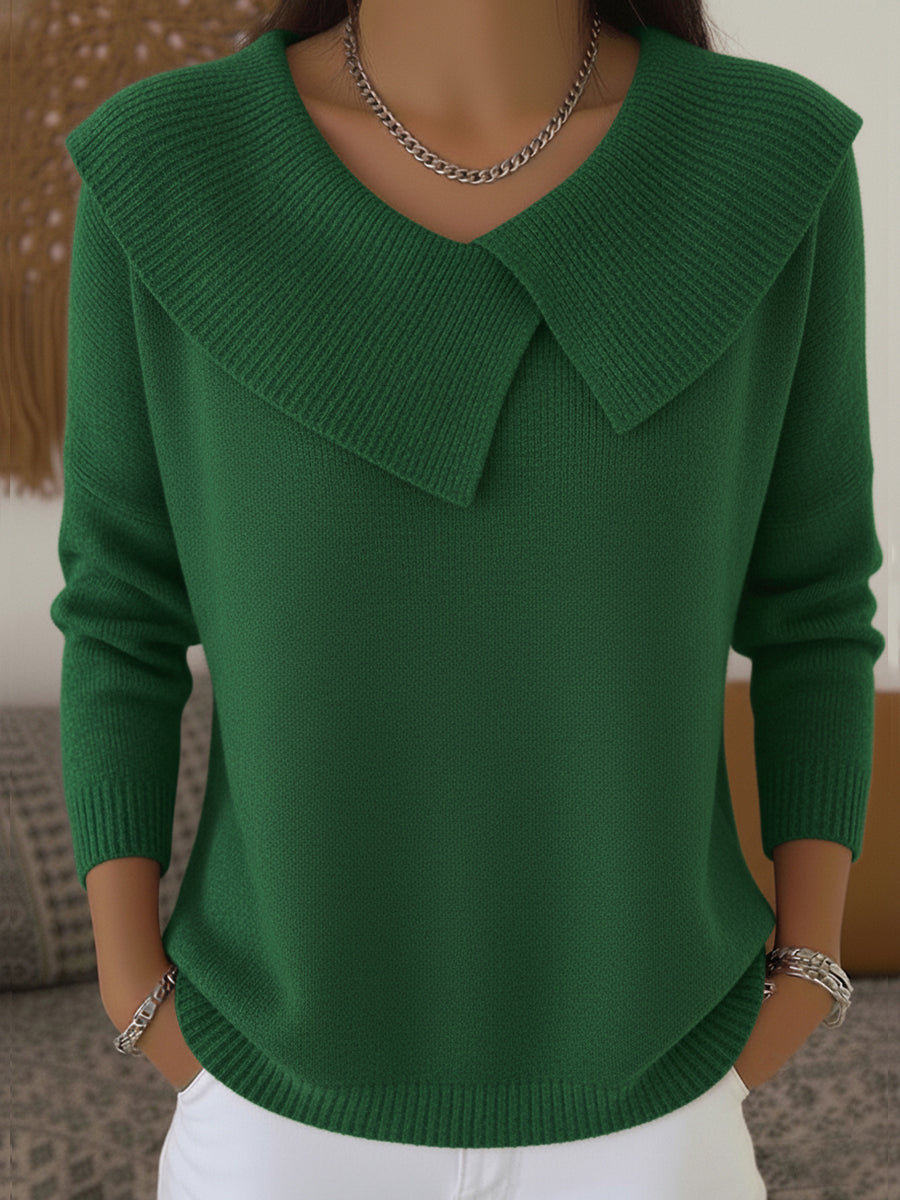 Lucia | Warme Strickjacke mit weichem Kragen