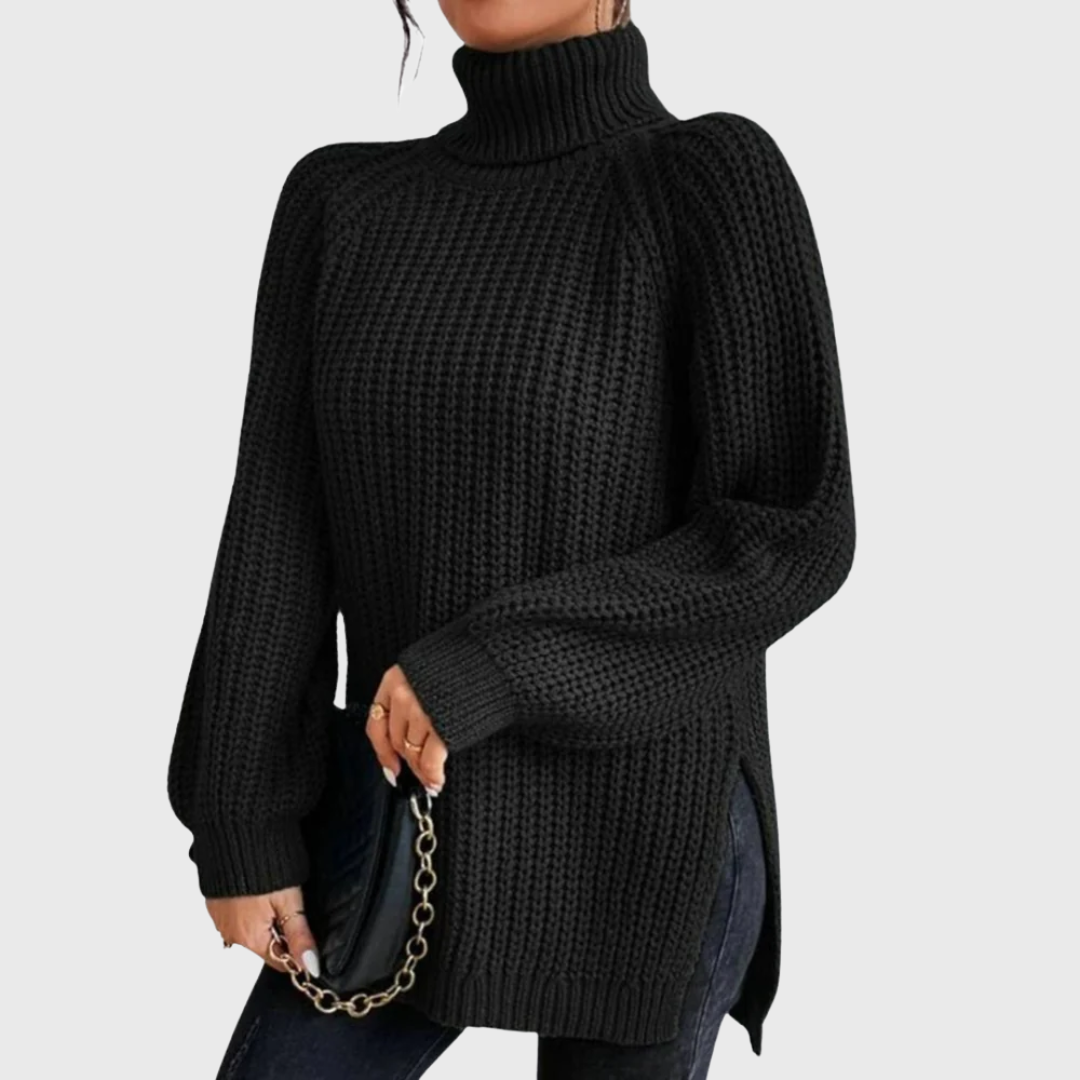 Mara | Pullover mit Stehkragen