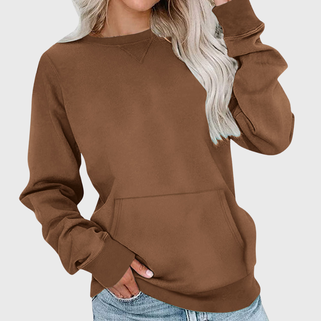 Giulia | Weicher Pullover mit Tasche