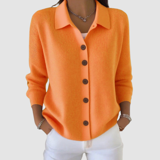 Joanna | Strickjacke mit Knöpfen