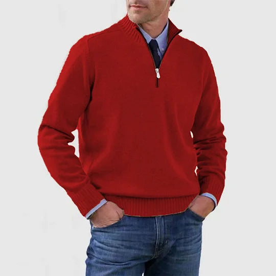 DERRICK™|PULLOVER MIT HALBEN REISSVERSCHLUSS