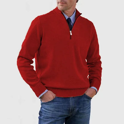 DERRICK™|PULLOVER MIT HALBEN REISSVERSCHLUSS