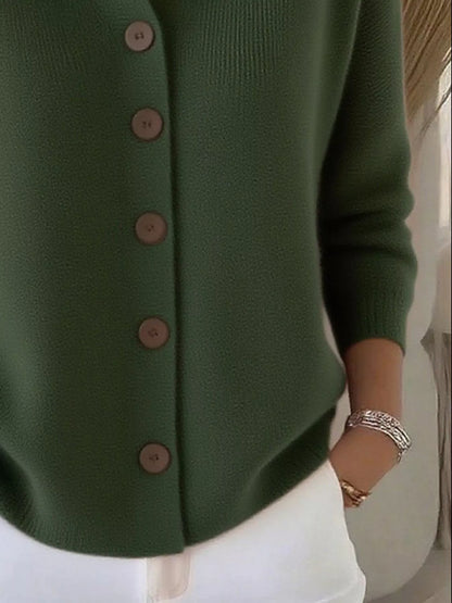 AVI - Strickpullover mit Knöpfen