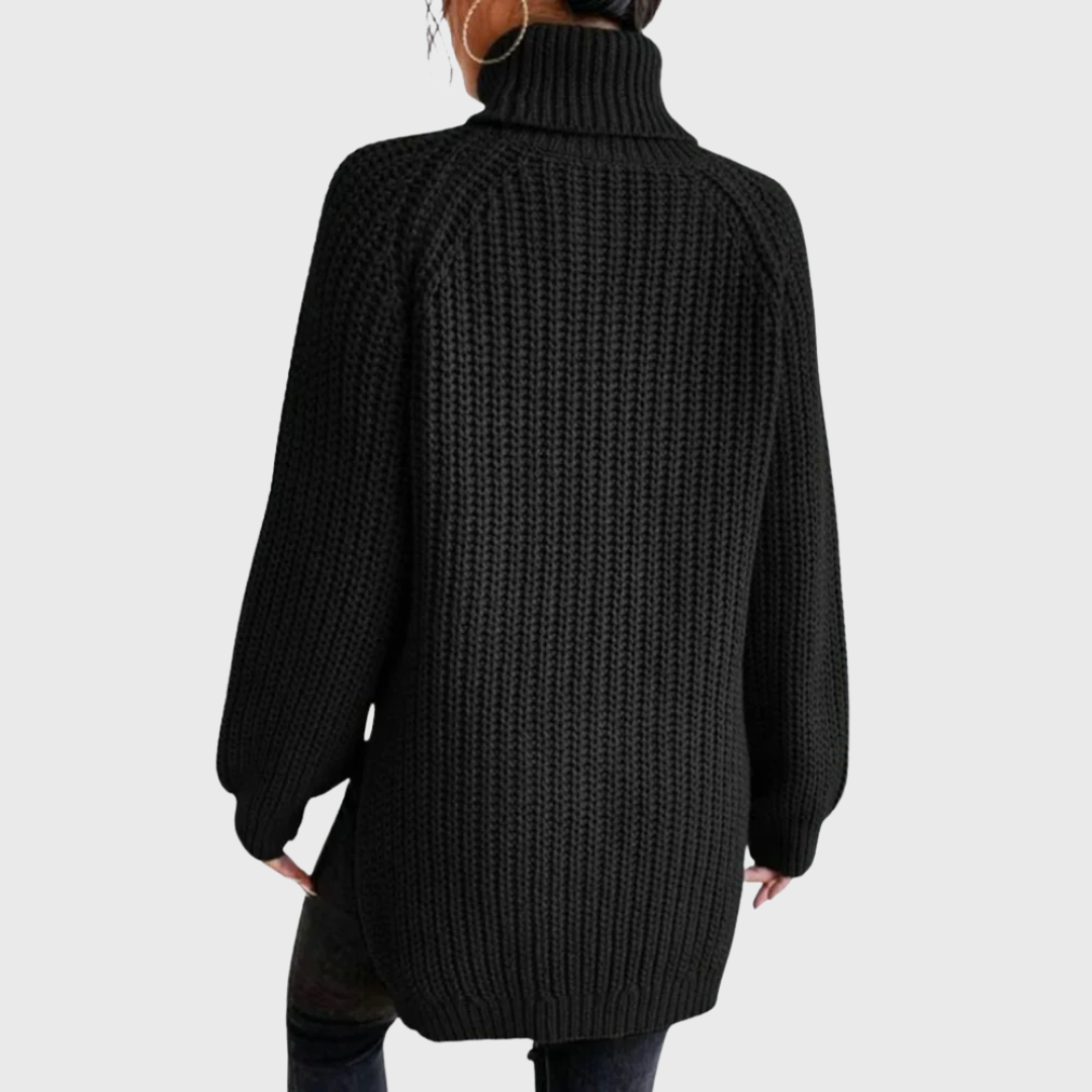 Mara | Pullover mit Stehkragen