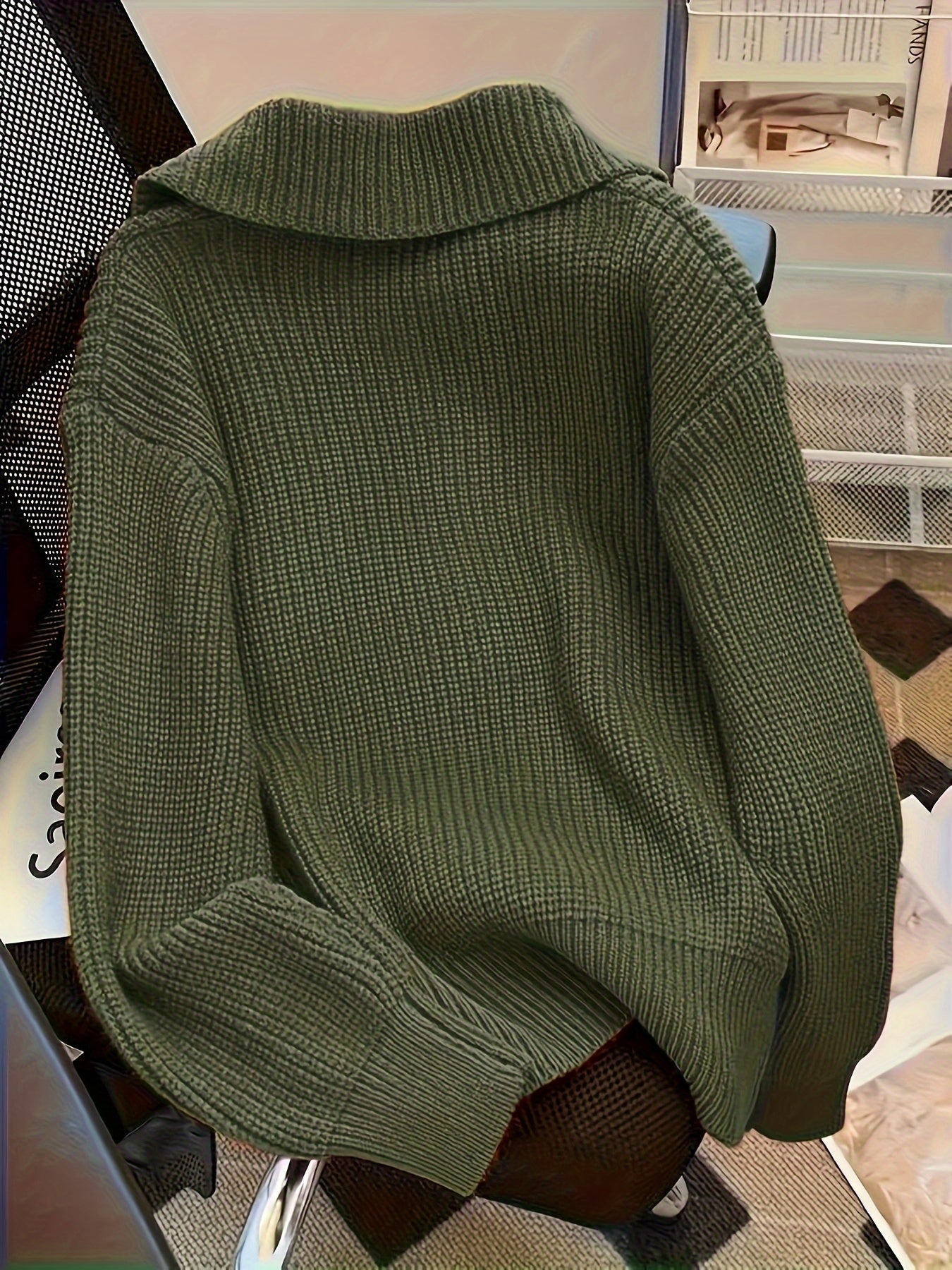 Amy | Lässiger Langarm Pullover