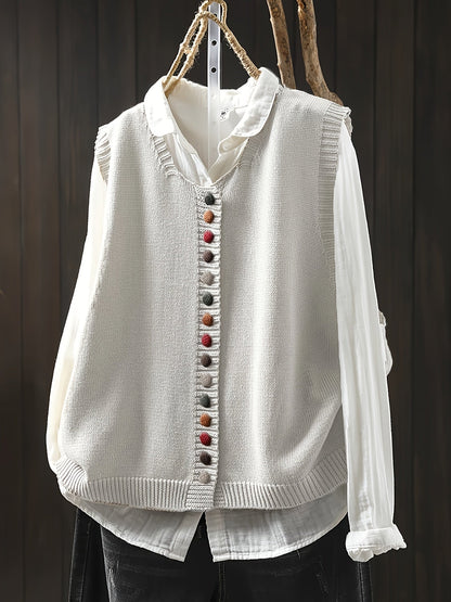 Gaelle | Elegante lässige Strickweste