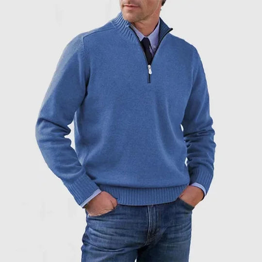 DERRICK™|PULLOVER MIT HALBEN REISSVERSCHLUSS