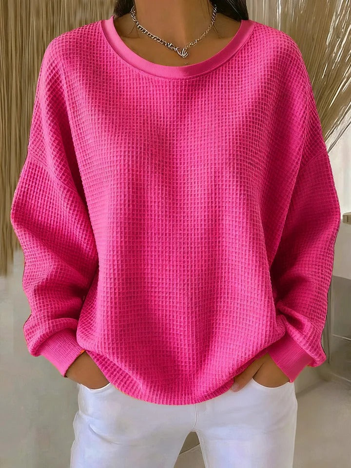 Ella | Weicher Pullover mit raffiniertem Touch