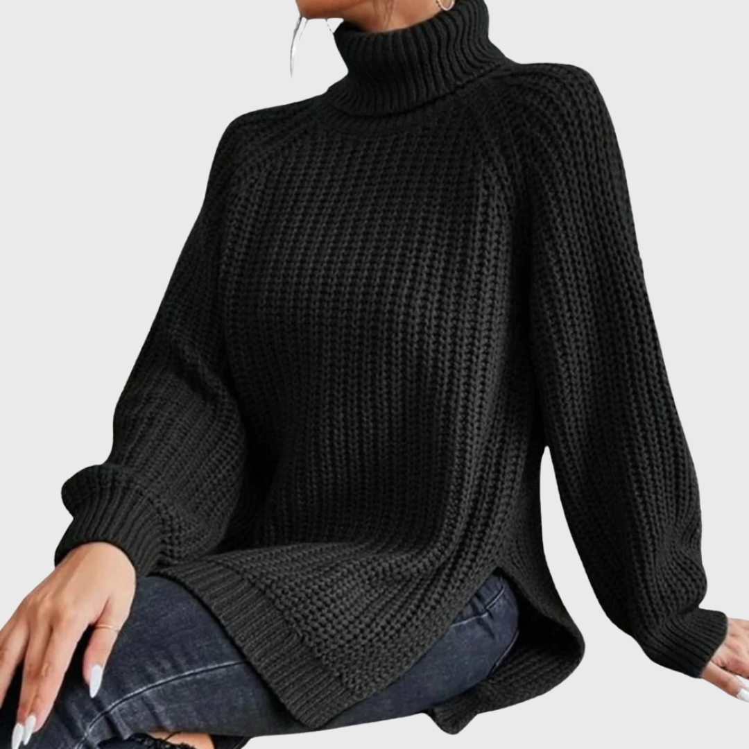 Mara | Pullover mit Stehkragen