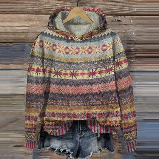 Paola | Ethnischer Chic-Pullover