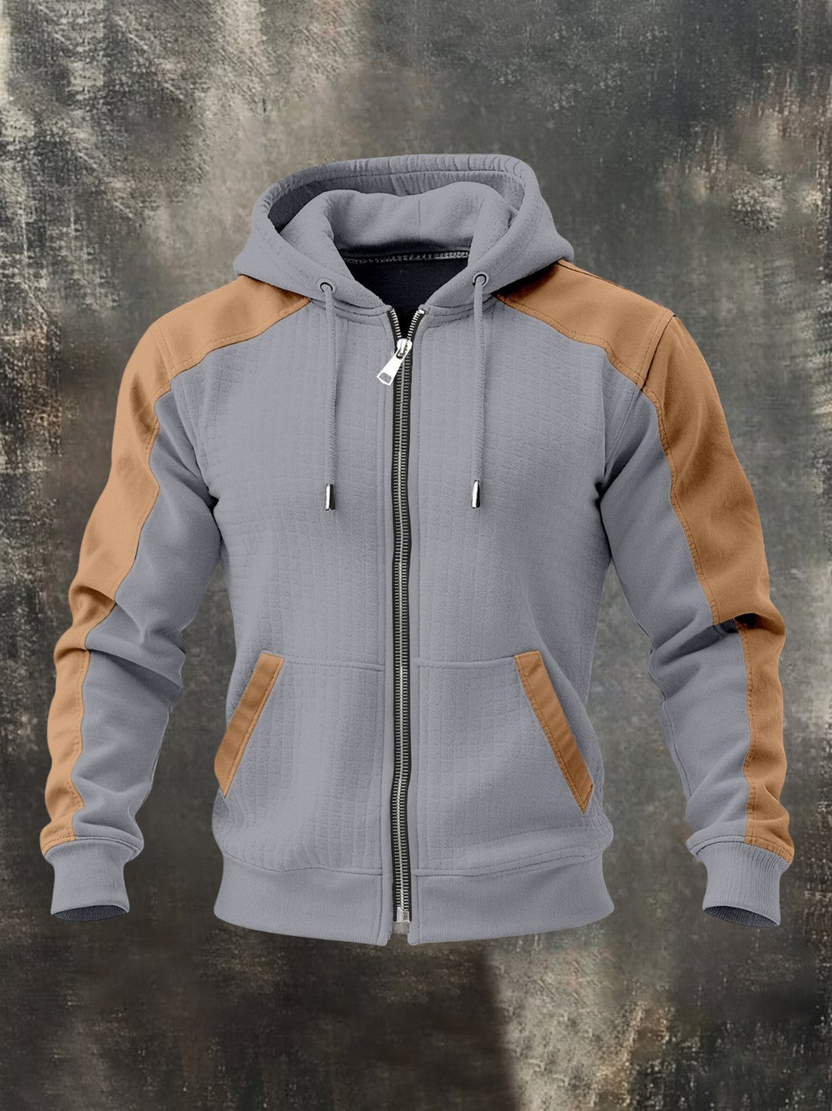SALVATORE™ | ZWEIFARBIGE ZIP-HOODIE