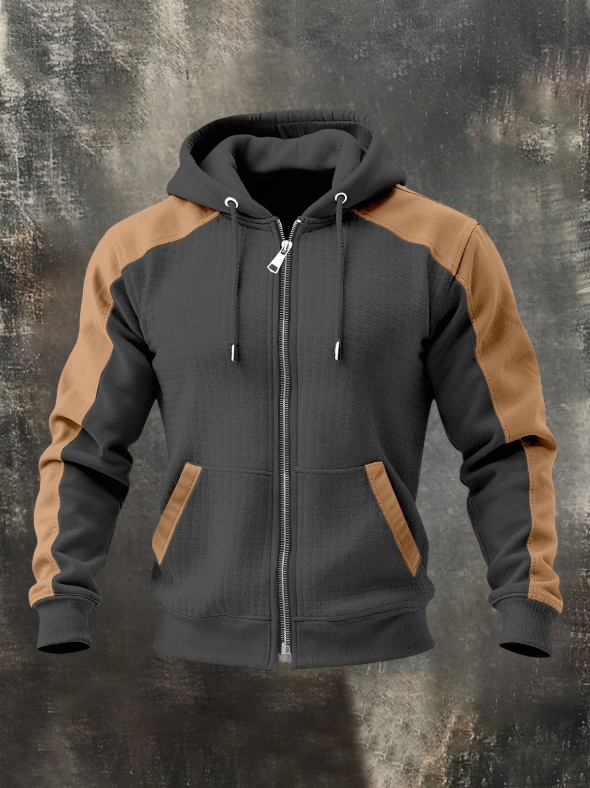 SALVATORE™ | ZWEIFARBIGE ZIP-HOODIE