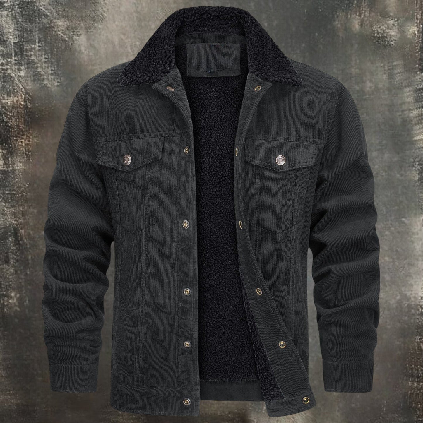 Francesco™ | WARMFUTTERTE CORDJACKE