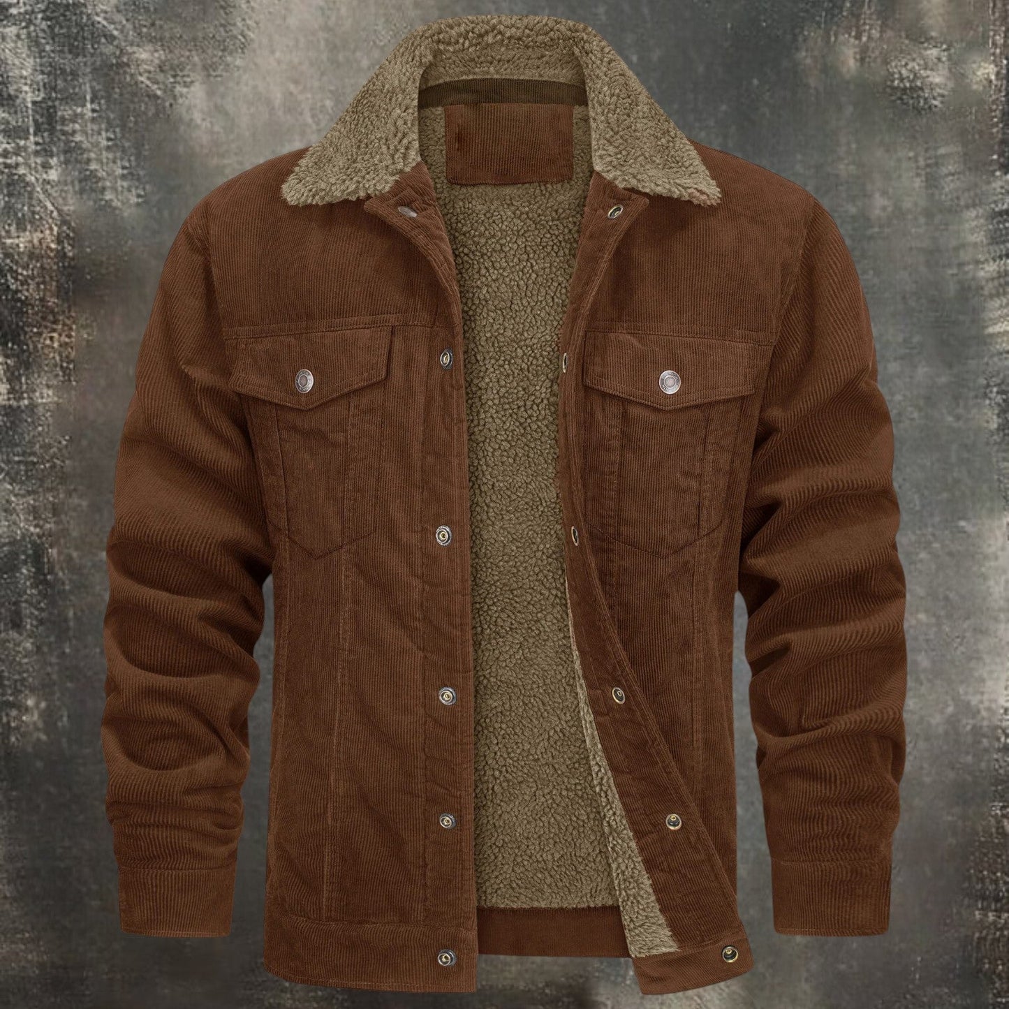 Francesco™ | WARMFUTTERTE CORDJACKE