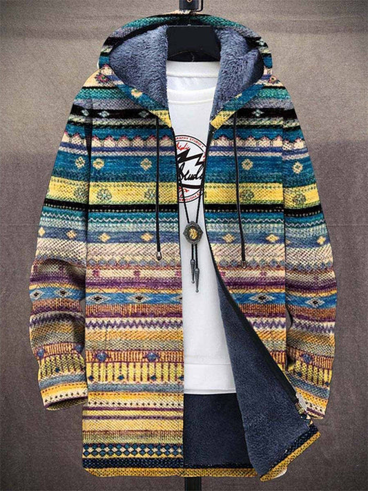 Annet™ | Luxuriöse Kunstinspirierte Kapuzenjacke mit Reißverschluss