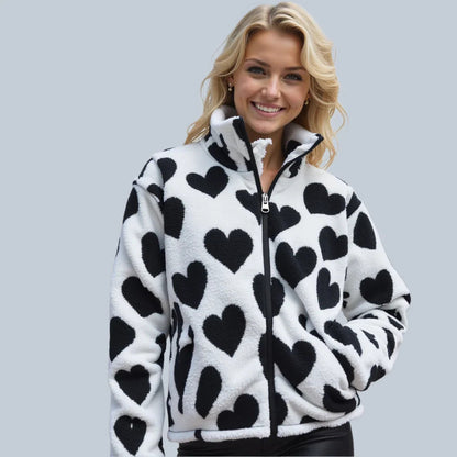 Wendbare Herzchen-Jacke
