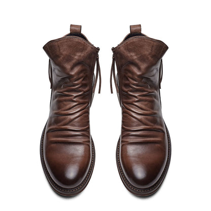 Victor | Komfortable, atmungsaktive Herrenstiefel mit Reißverschluss