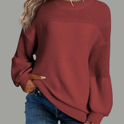 Cecilia – Grobstrickpullover und Bequem