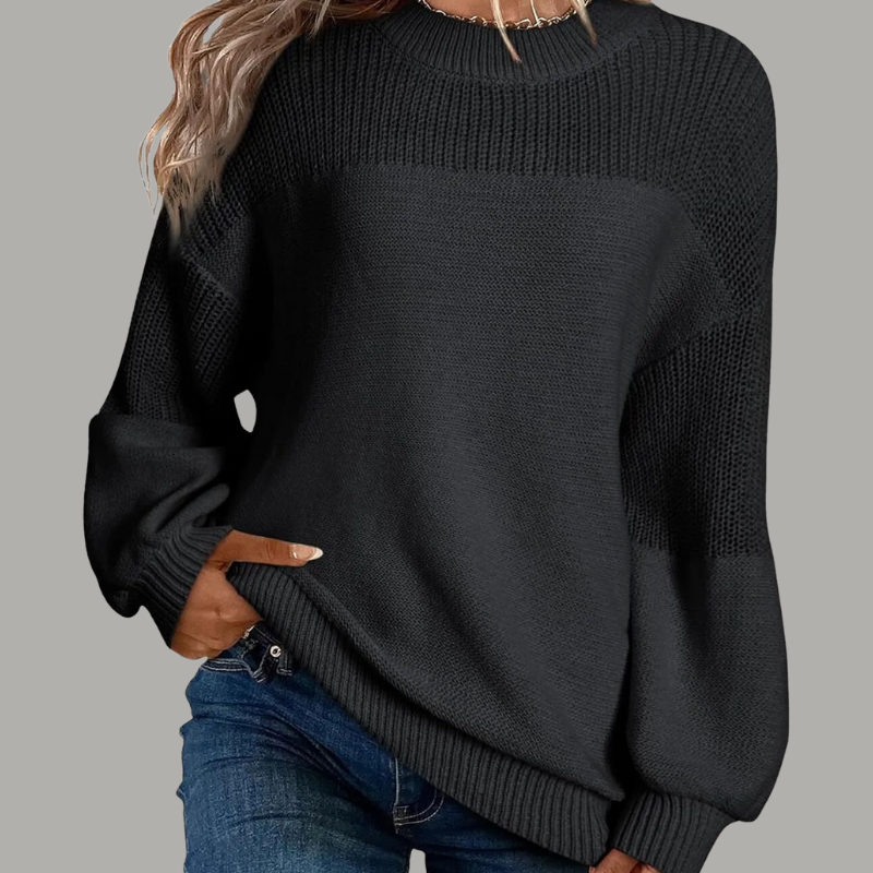 Cecilia – Grobstrickpullover und Bequem