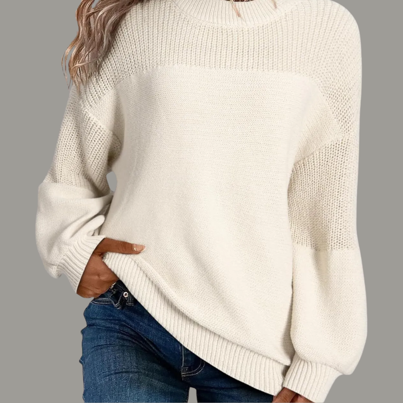 Cecilia – Grobstrickpullover und Bequem