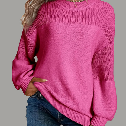 Cecilia – Grobstrickpullover und Bequem