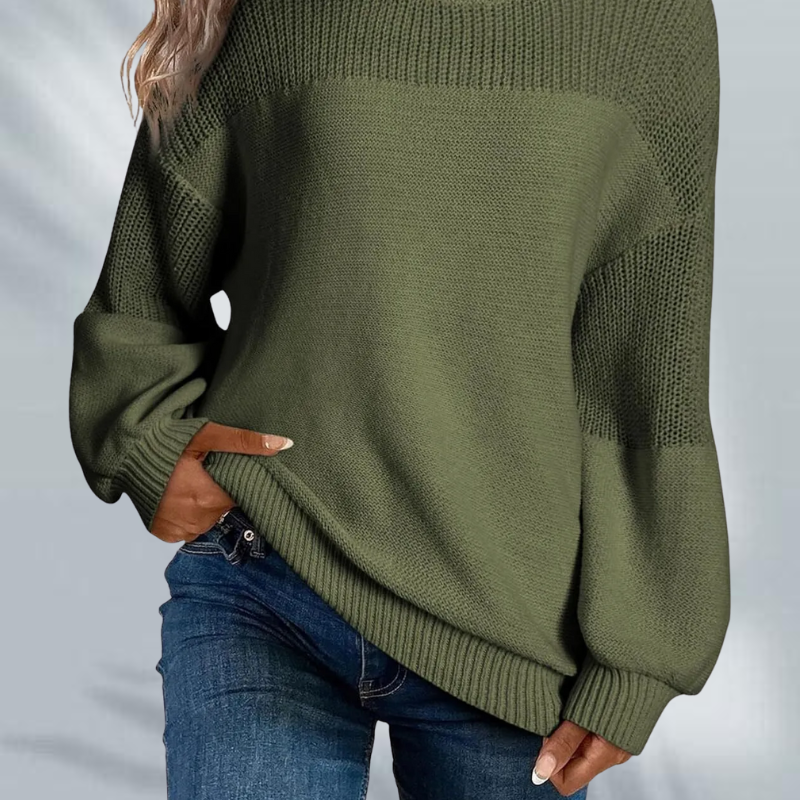 Cecilia – Grobstrickpullover und Bequem