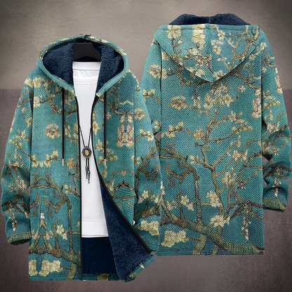 Celine™ | Luxuriöse Kunstinspirierte Kapuzenjacke mit Reißverschluss